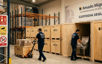 Guía técnica sobre el servicio de guardamuebles en Sevilla para almacenamiento residencial y corporativo